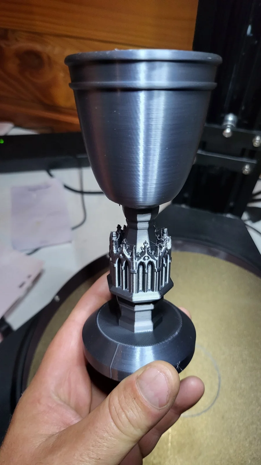 Coupe décorative fabriquée en impression 3D