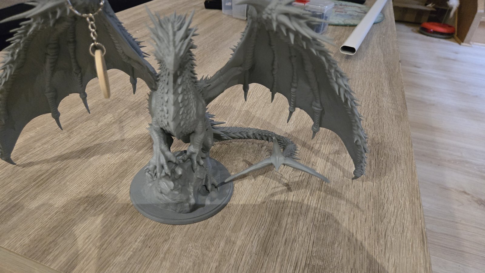 Statue de dragon imprimée en 3D — vue 4